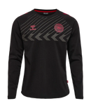 2022 hummel Denmark DBU Fan Tee L/S (black)-Soccer Command