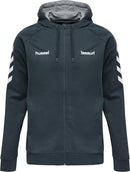 hummel Go Cotton Zip Hoodie (adult)-Soccer Command