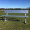 Pevo Team Soccer Bench (with back)-Soccer Command
