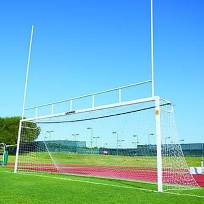 Alumagoal Soccer Goals/Football Field Goals Combo (pair)-Soccer Command