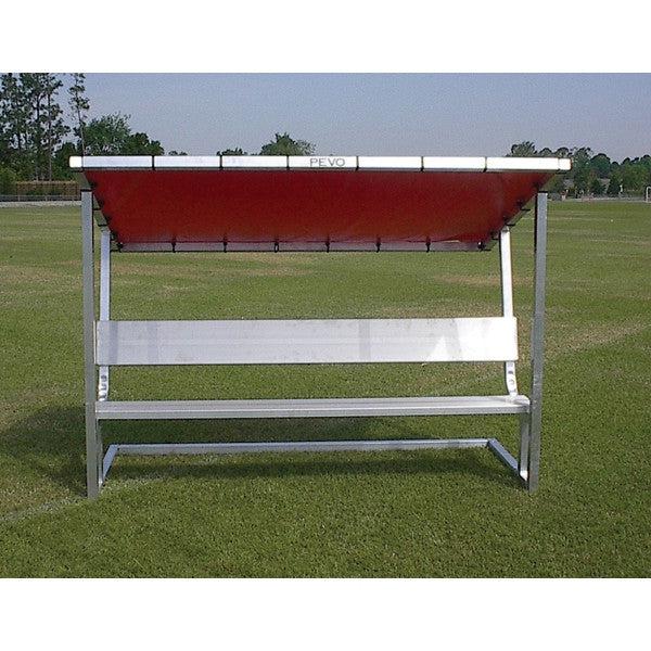 Pevo Team Soccer Bench Shelter-Soccer Command