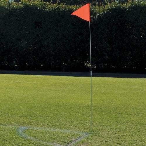 Triangular outlet corner flags