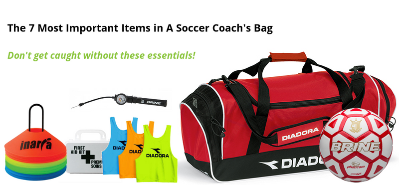 The 7 Most Important Items in A Soccer Coach’s Bag
