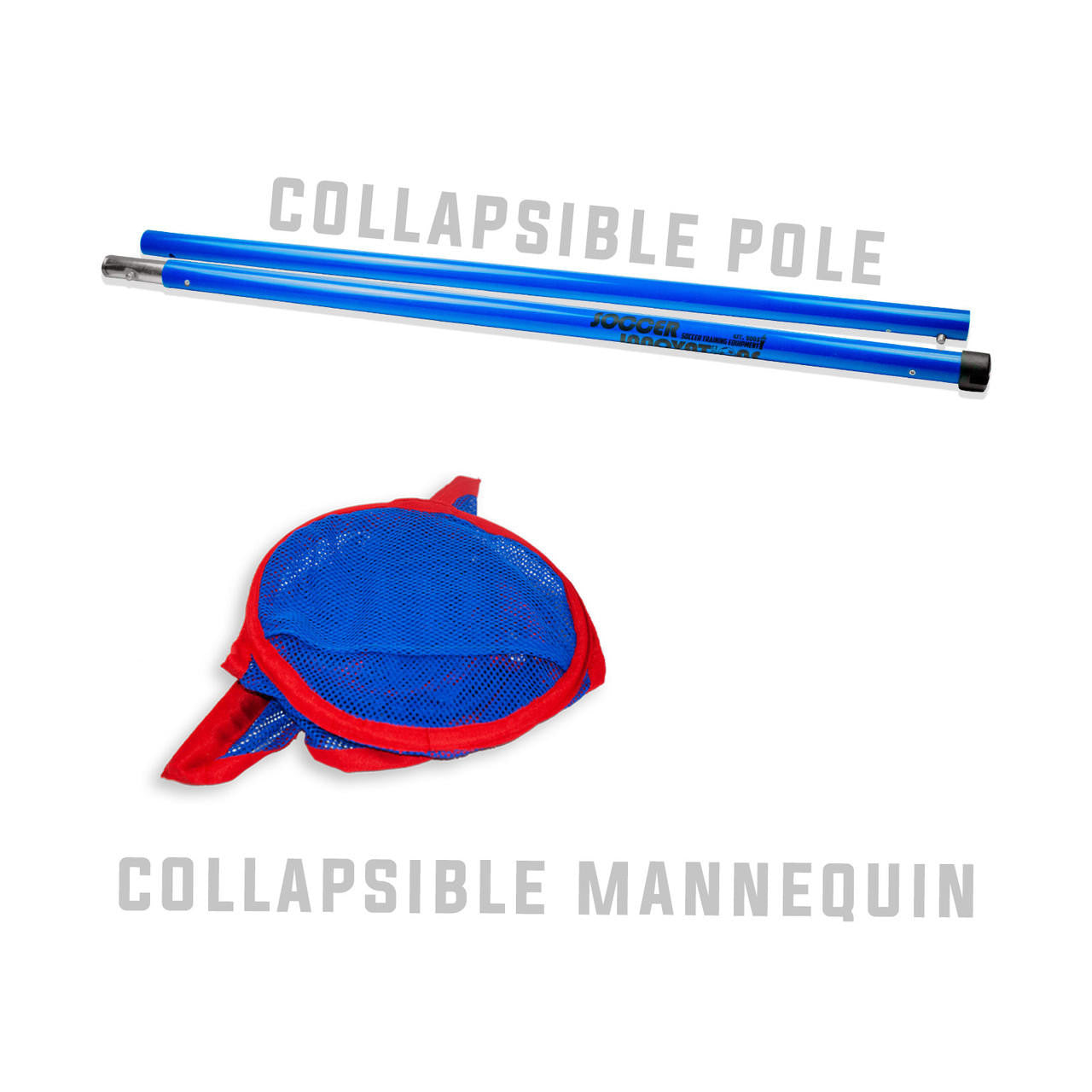 Maniquí de césped artificial para pared de fútbol de Soccer Innovations