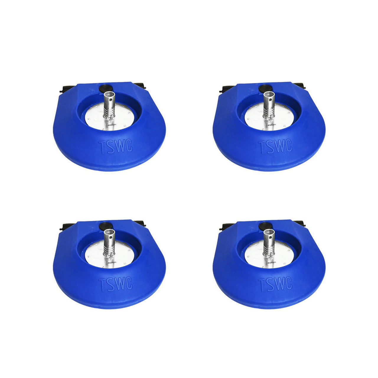 Maniquíes de césped artificial para pared de fútbol de Soccer Innovations (Juego de 4)