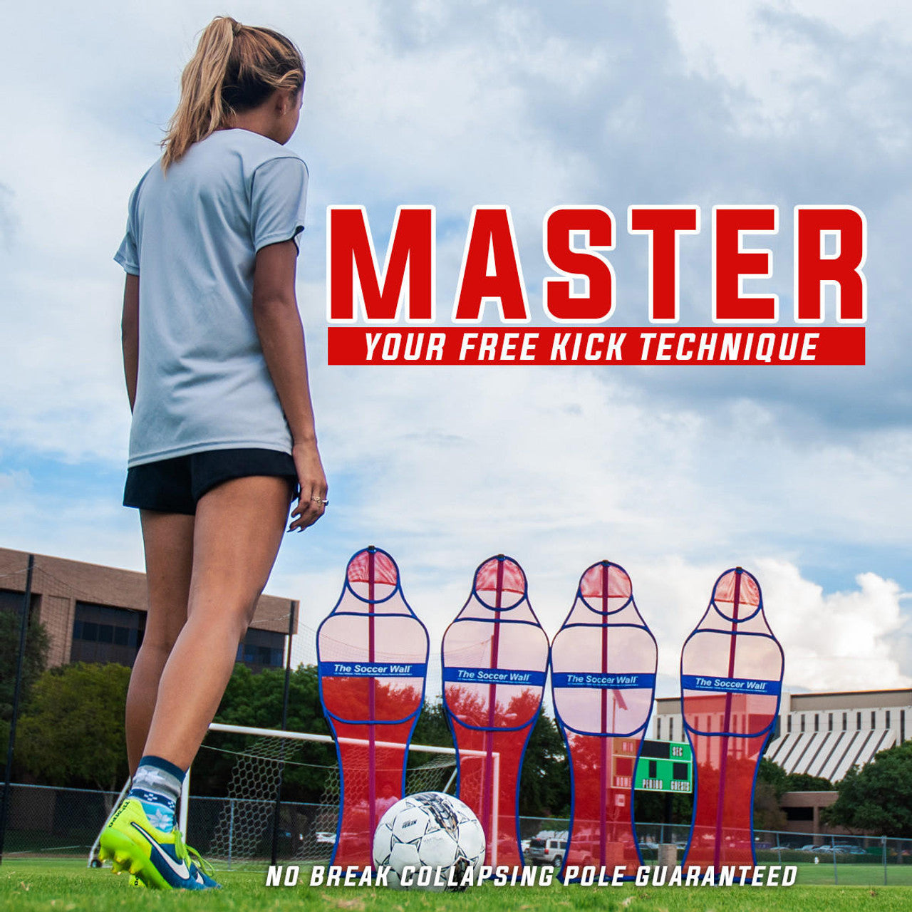 Cuerpo de repuesto para maniquí de pared de fútbol de Soccer Innovations