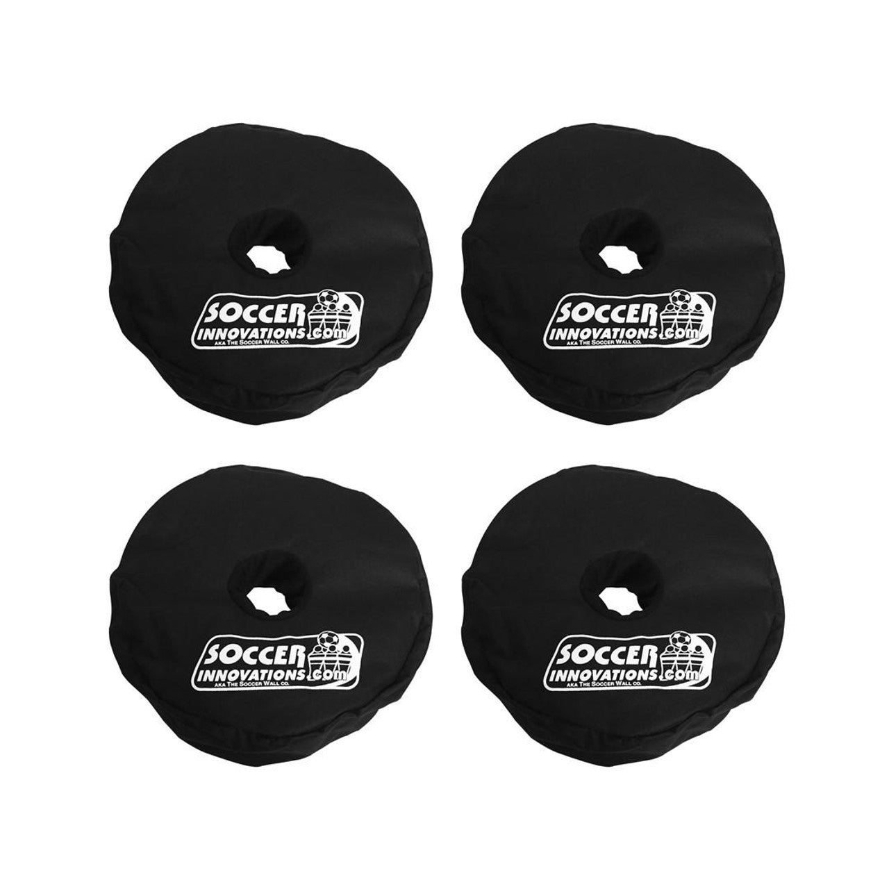 Maniquíes de césped artificial para pared de fútbol de Soccer Innovations (Juego de 4)