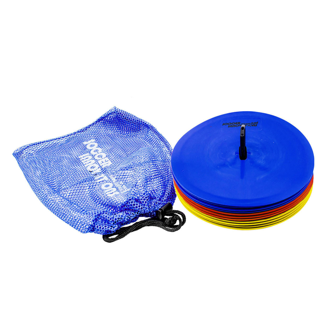 Juego de discos de marcaje de puntos planos de Soccer Innovations