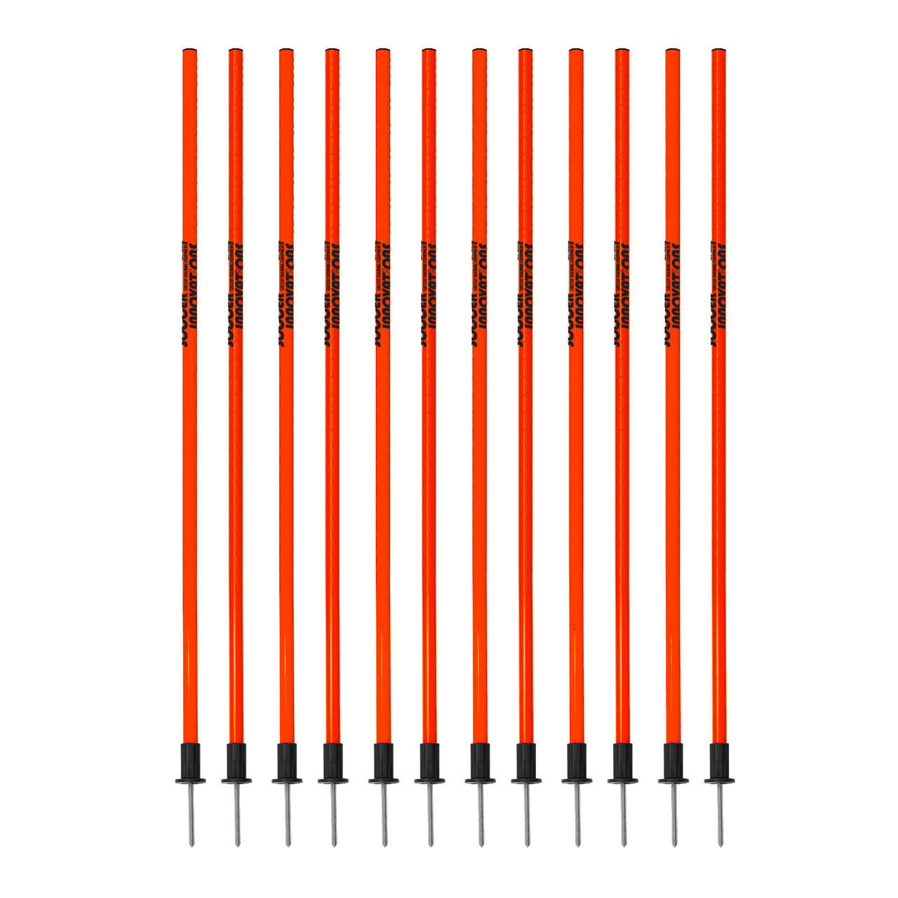 Juego de postes de agilidad de 1" con estacas para el suelo de Soccer Innovations