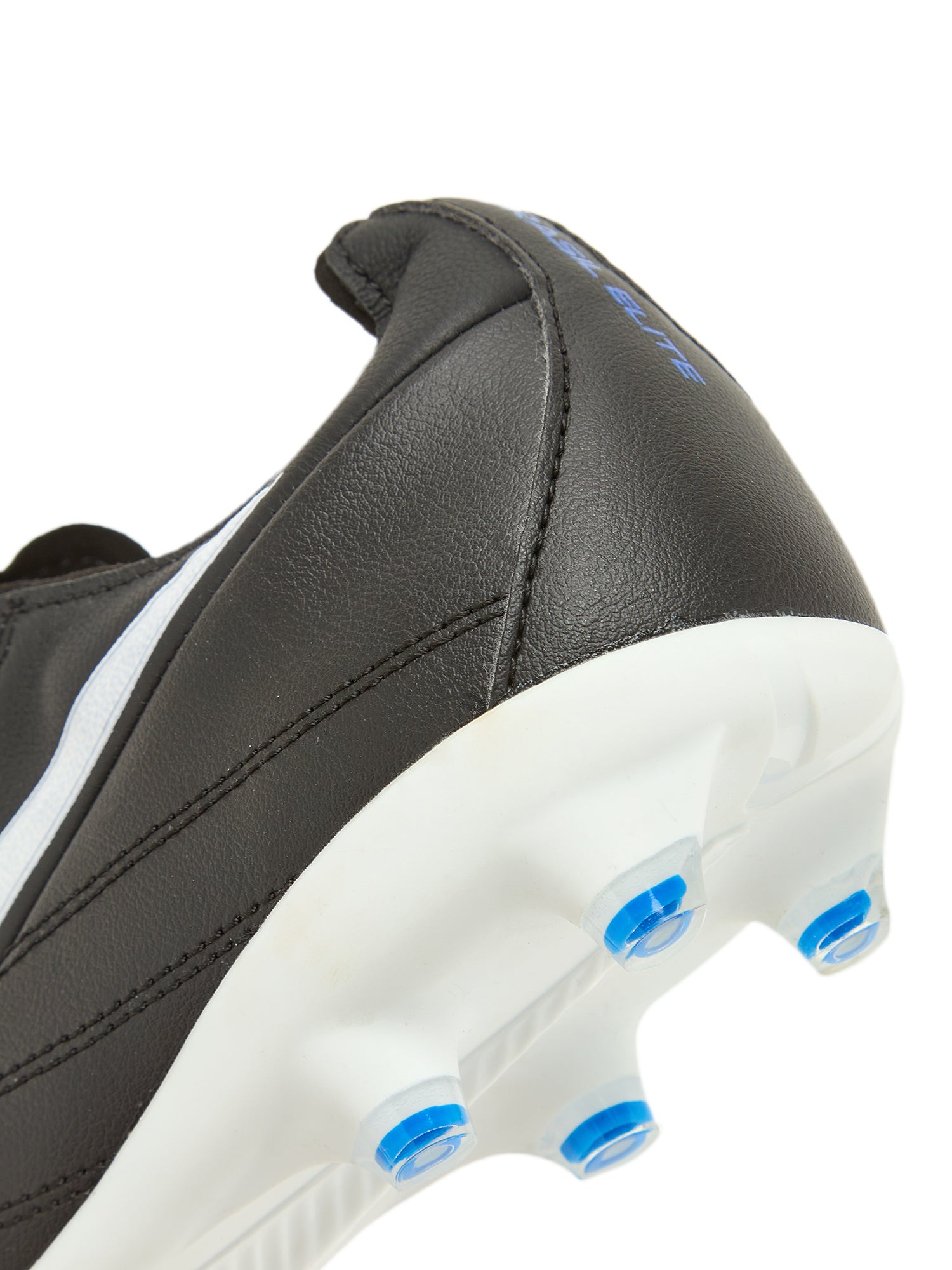 Diadora Brasil Elite 2 LT LP12 Soccer Cleats (black/white/royal blue)-Soccer Command