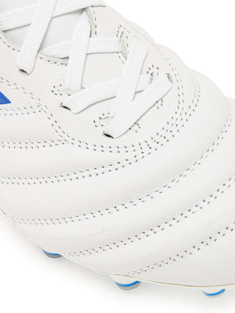 Diadora Brasil Elite 2 LT LP12 Soccer Cleats (white/royal blue)-Soccer Command