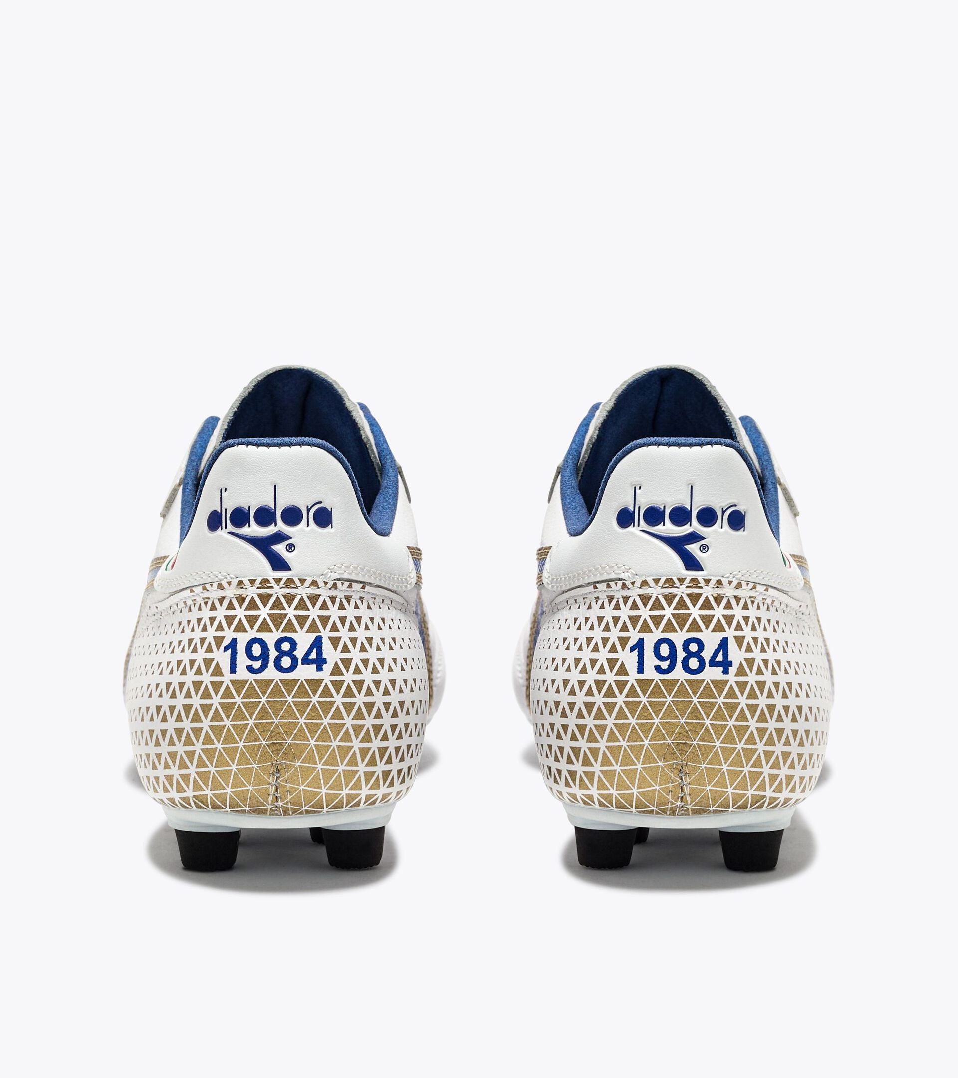 Diadora Brasil Italy OG GR LT+ MDPU Soccer Cleats (white/mazarine blue/gold)-Soccer Command