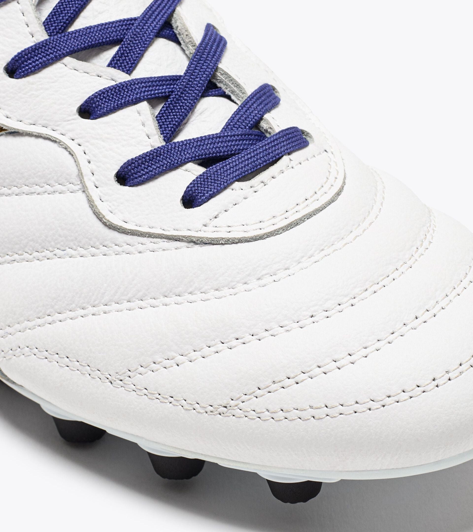 Diadora Brasil Italy OG GR LT+ MDPU Soccer Cleats (white/mazarine blue