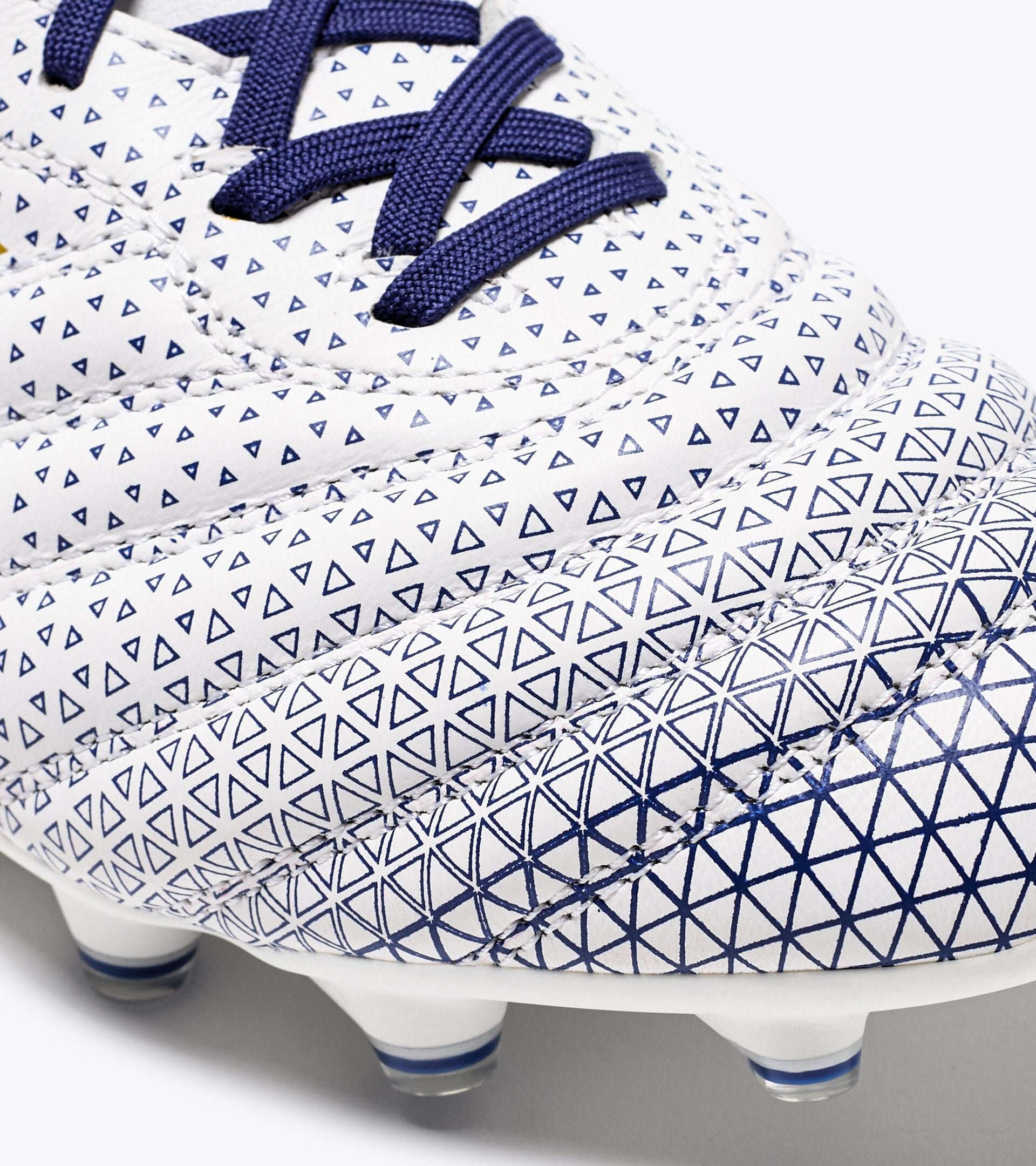 Diadora Brasil Elite GR LT LP12 (white/mazarine blue/gold)-Soccer Command