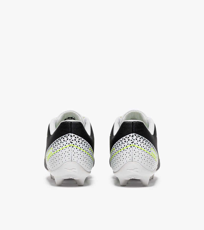 Diadora Pichichi 6 MD JR (black/yellow fluo dd/white)-Soccer Command