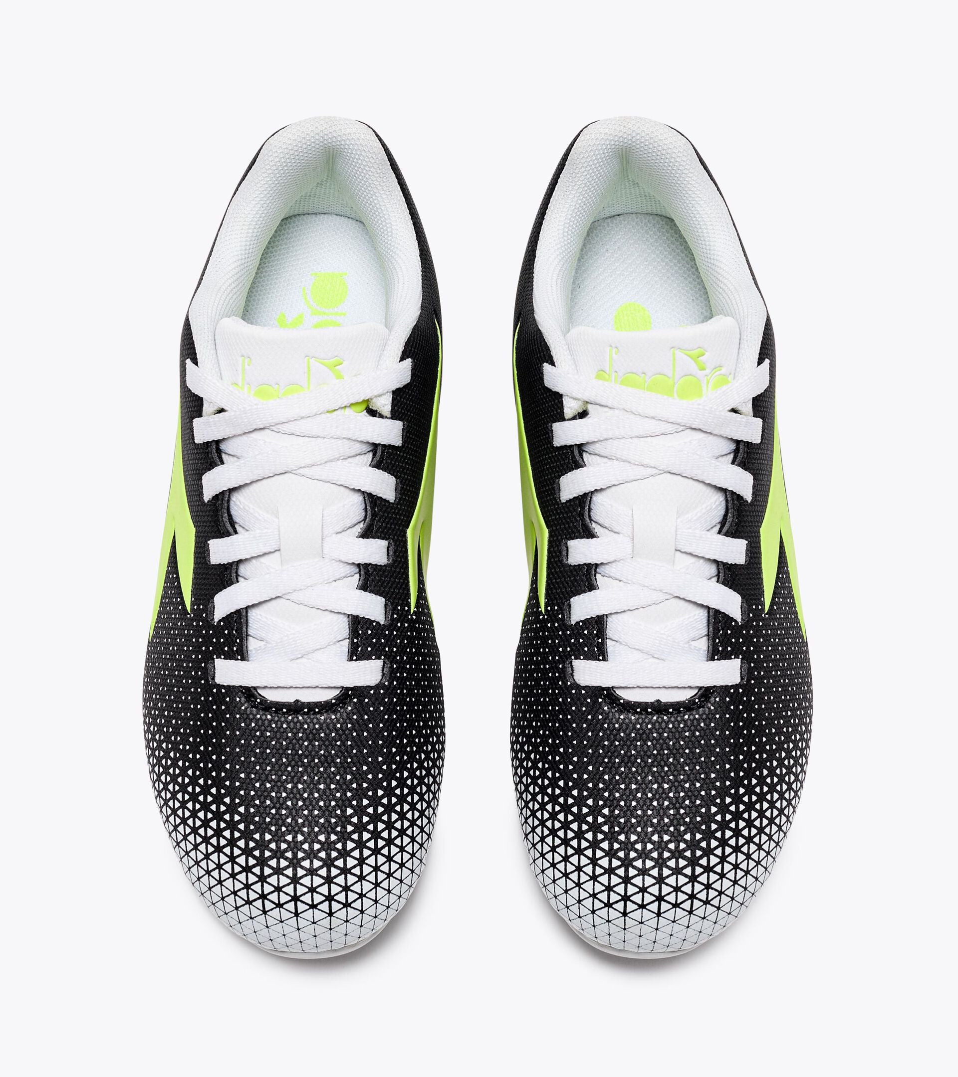 Diadora Pichichi 6 MD JR (black/yellow fluo dd/white)-Soccer Command
