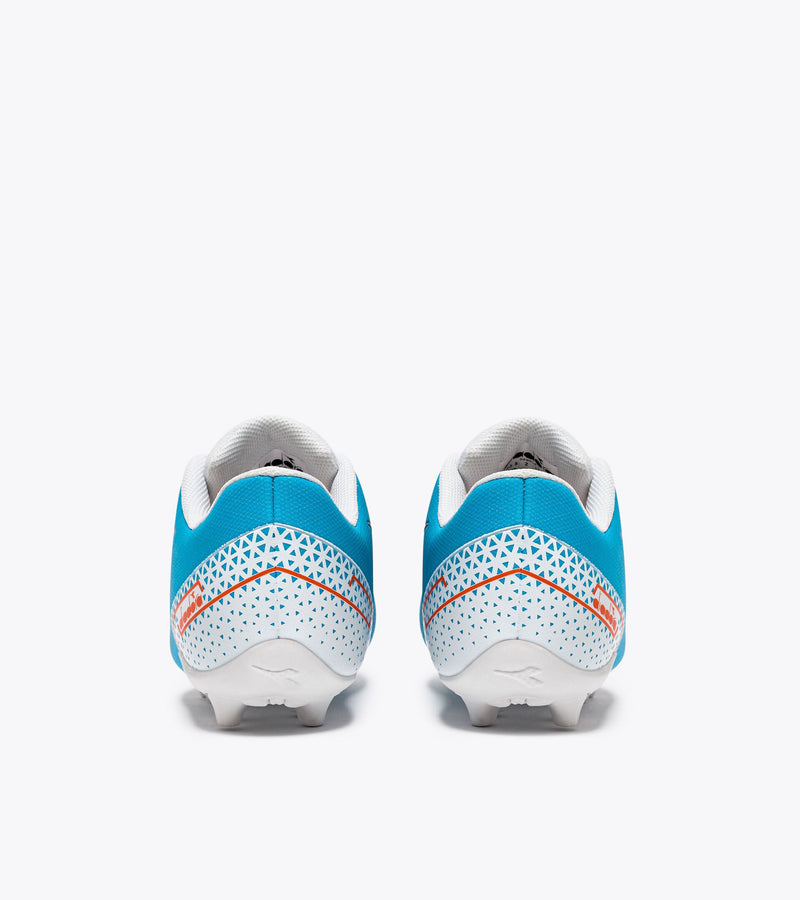 Diadora Pichichi 6 MD JR (blue fluo/white/orange)-Soccer Command