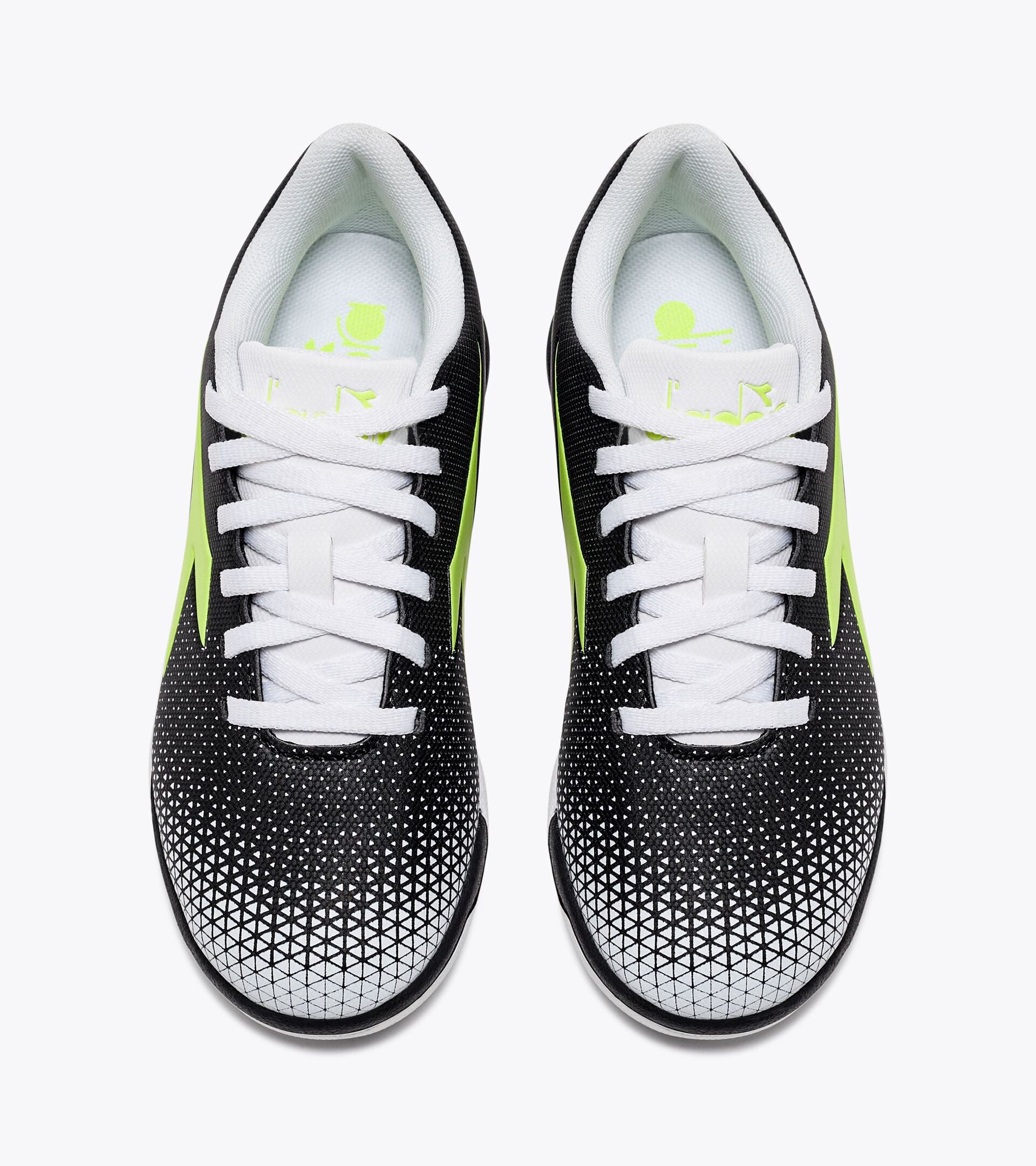 Diadora Pichichi 6 TF JR (black/yellow fluo dd/white)-Soccer Command