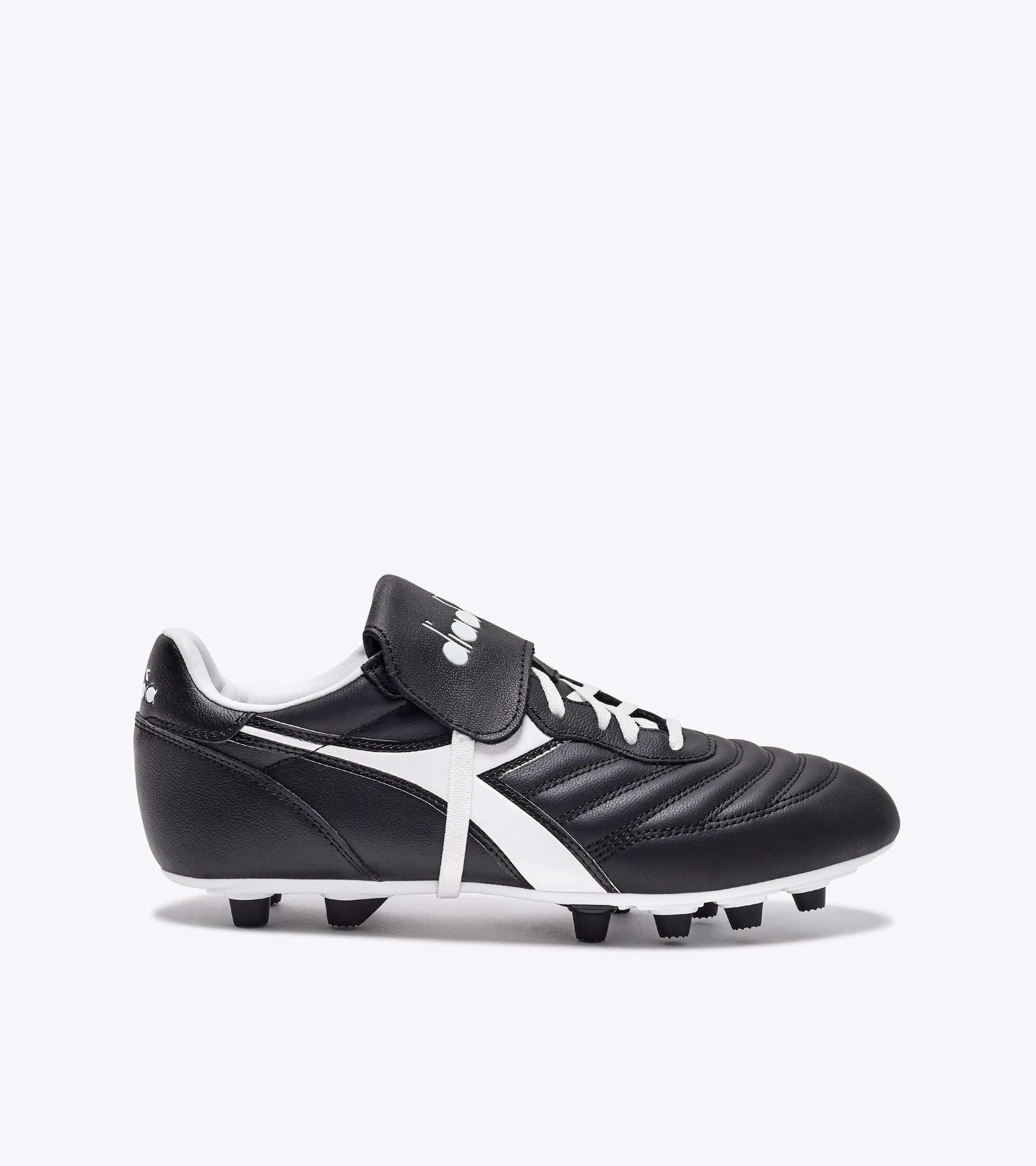 Diadora Brasil OG LT T MDPU Soccer Cleats (black/white)-Soccer Command
