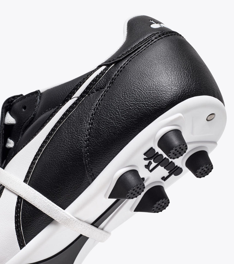 Diadora Brasil OG LT T MDPU Soccer Cleats (black/white)-Soccer Command