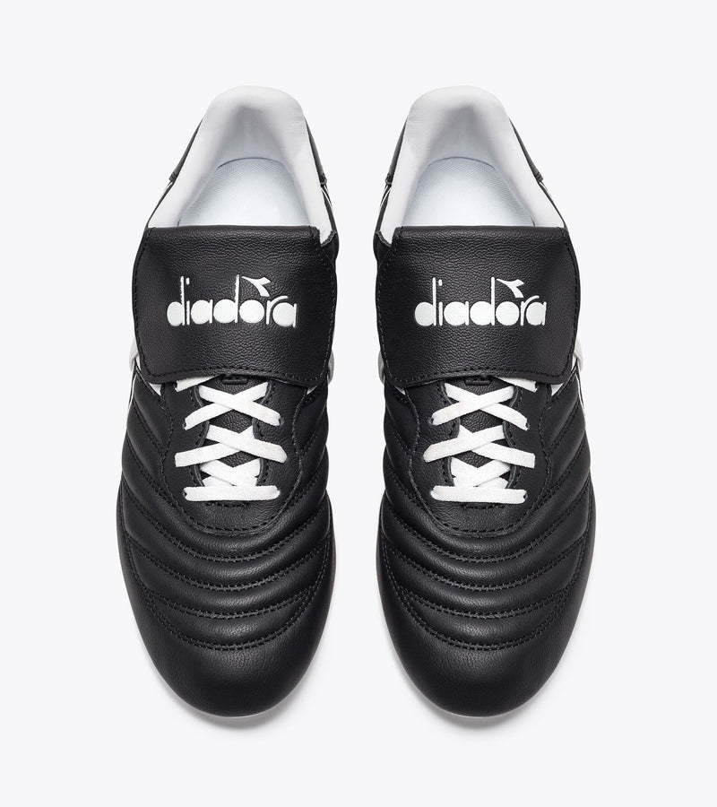 Diadora Brasil OG LT T MDPU Soccer Cleats (black/white)