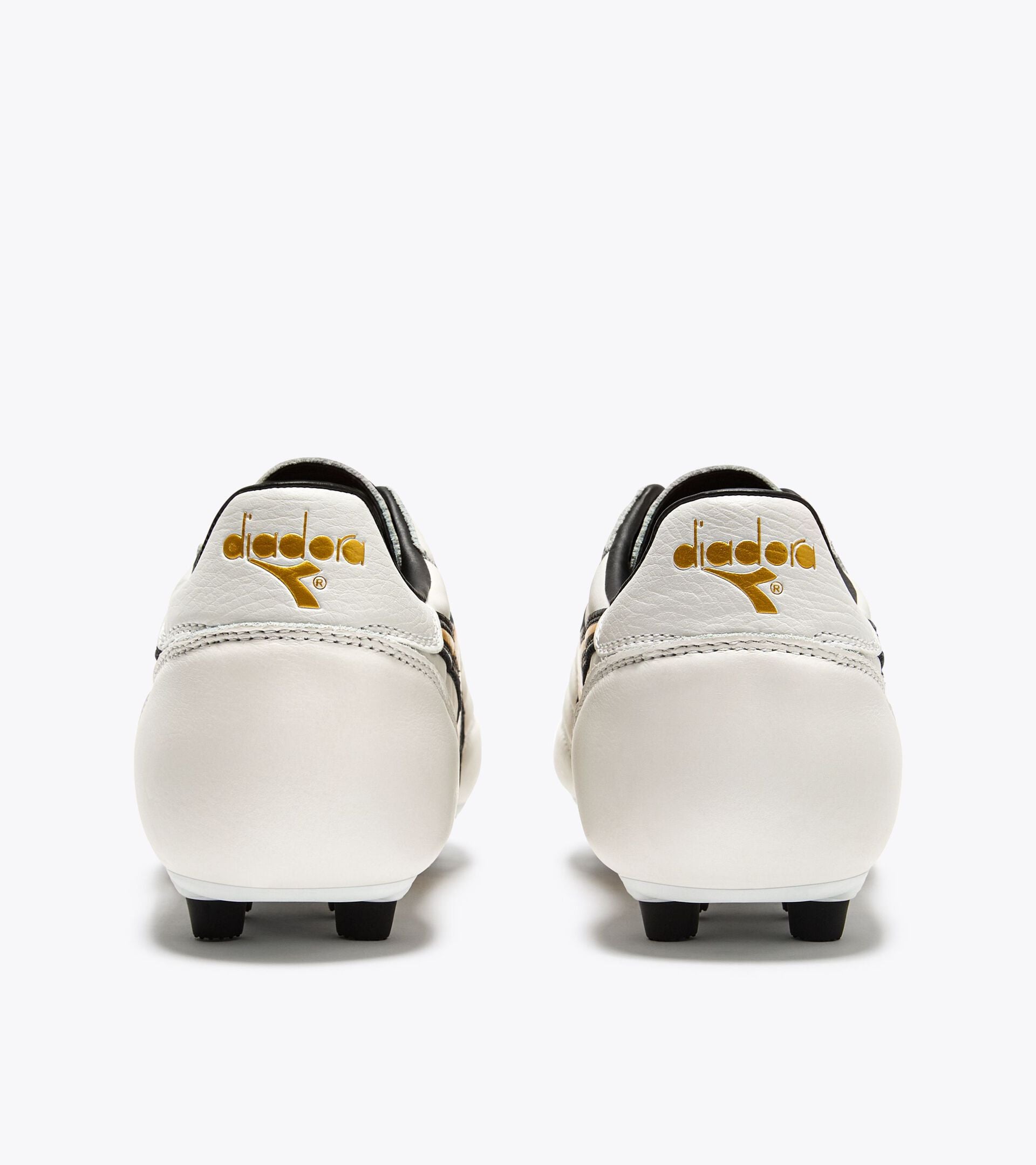 Botas de fútbol Diadora Brasil LT+ MDPU (blanco/dorado)