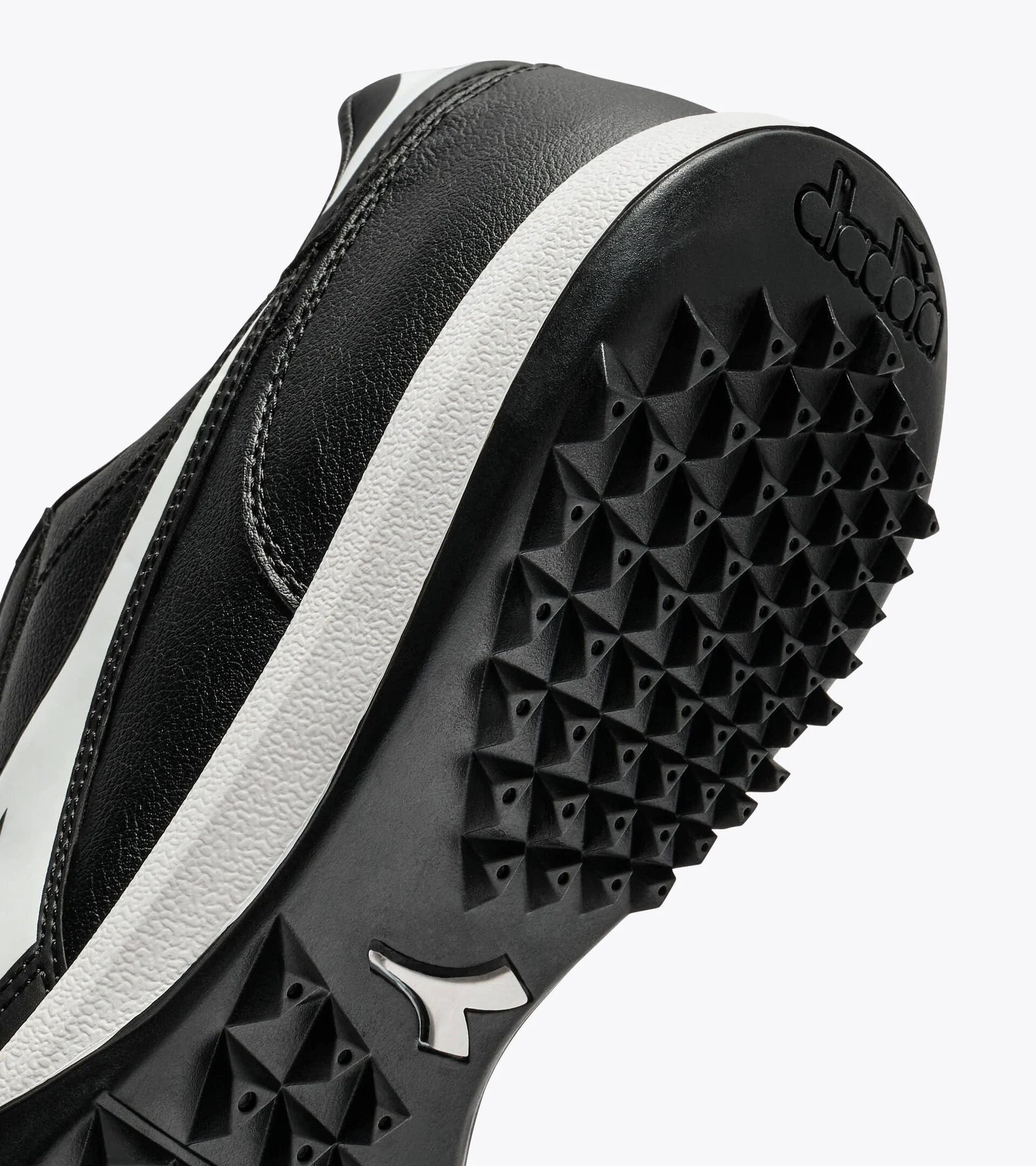 Diadora Brasil Icon R TFR Soccer Cleats (black/white)