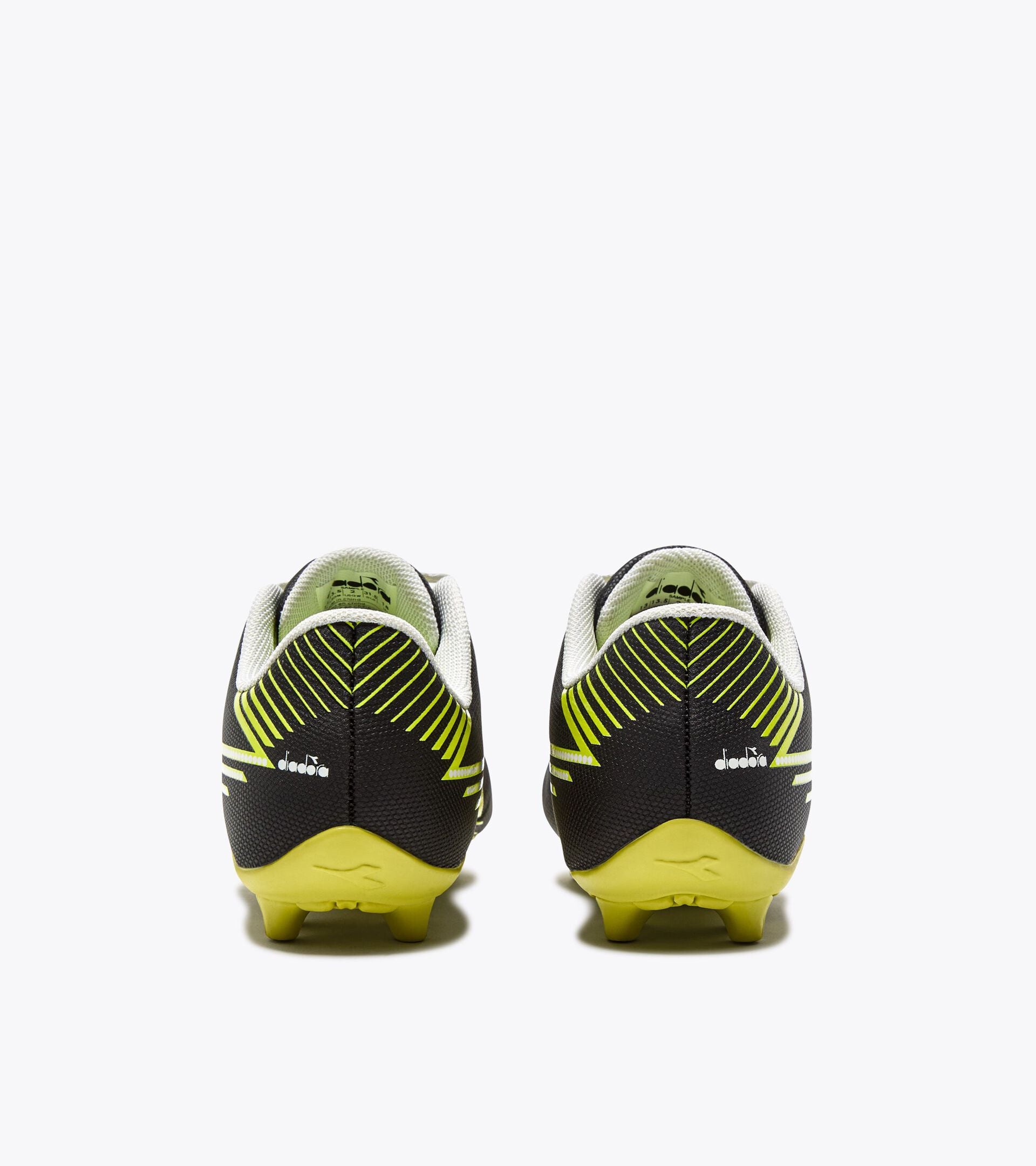 Diadora Pichichi 8 MD JR (negro/amarillo fluorescente)
