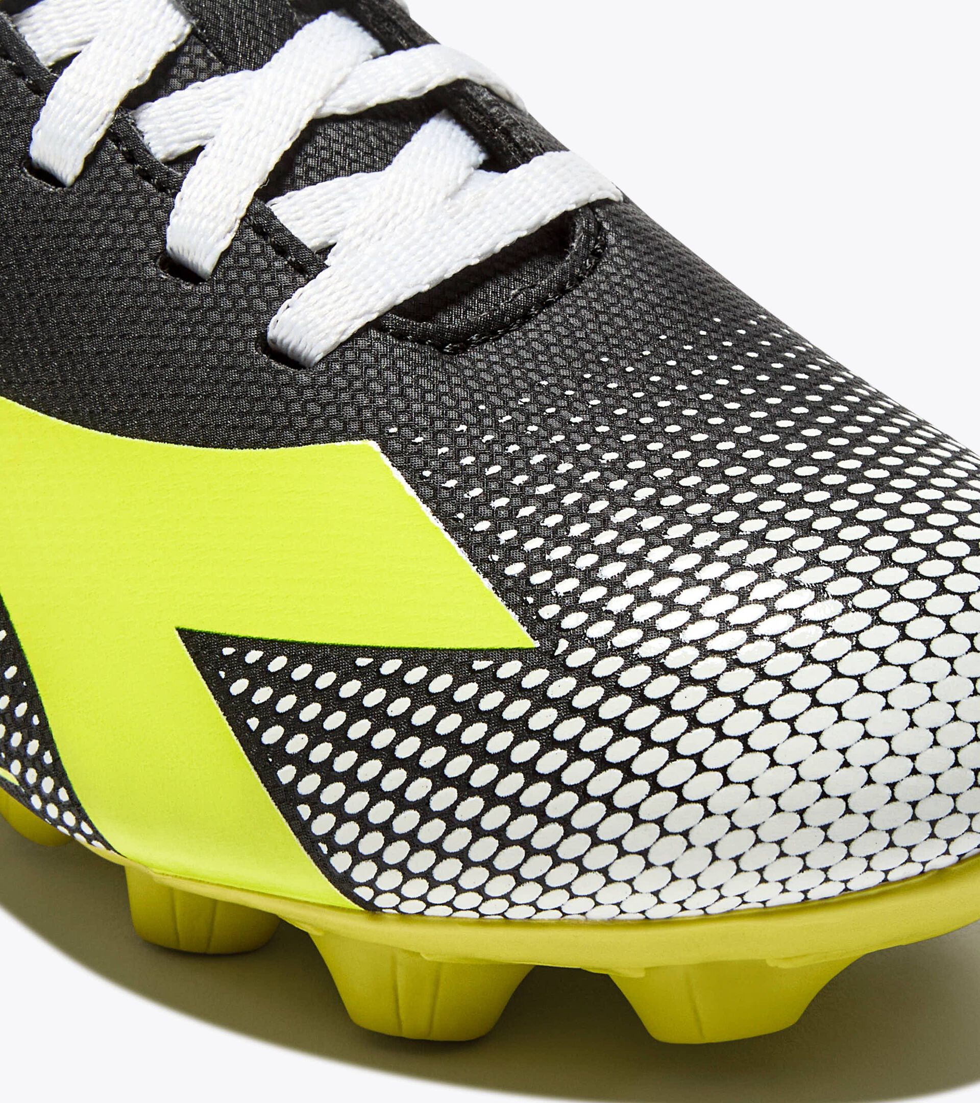 Diadora Pichichi 8 MD JR (negro/amarillo fluorescente)