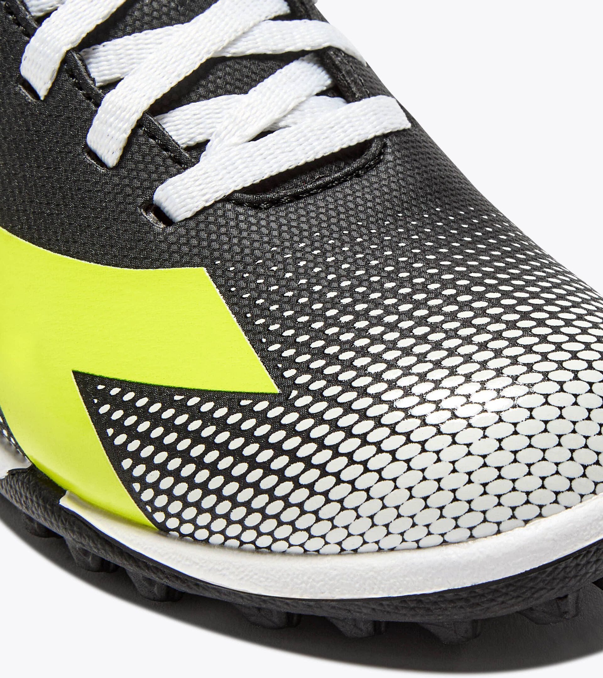Diadora Pichichi 8 TF JR (negro/amarillo fluorescente)
