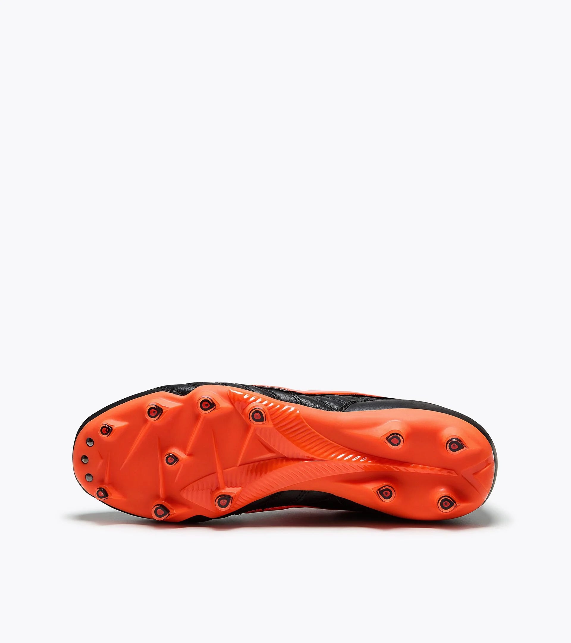Diadora Brasil Pro FG Soccer Cleats (black/red fluor)