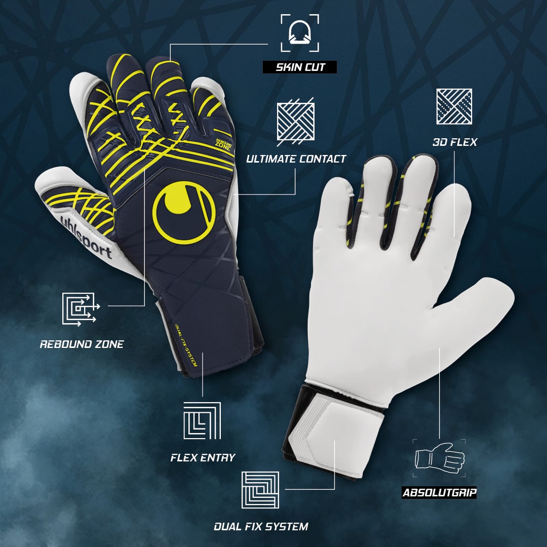 Guantes de portero Uhlsport Prediction Absolutgrip SC