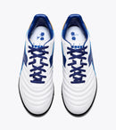 Diadora Brasil 2 R TFR Soccer Cleats (white/mazarine blue/gold)