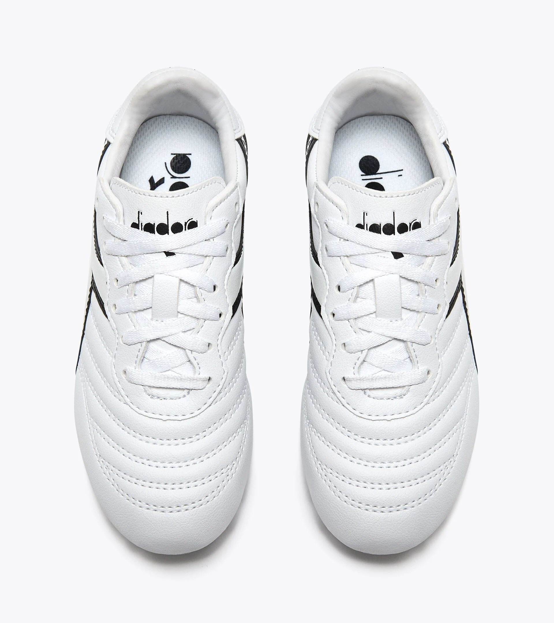 Botas de fútbol Diadora Brasil R LPU JR (blanco/negro)