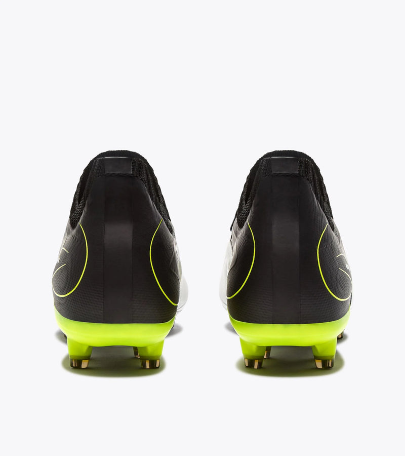 Diadora Maximus Icon SLX Soccer Cleats (black/white/yellow flour DD)