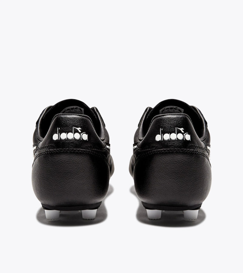 Diadora Brasil LT MDPU Soccer Cleats (black/white)