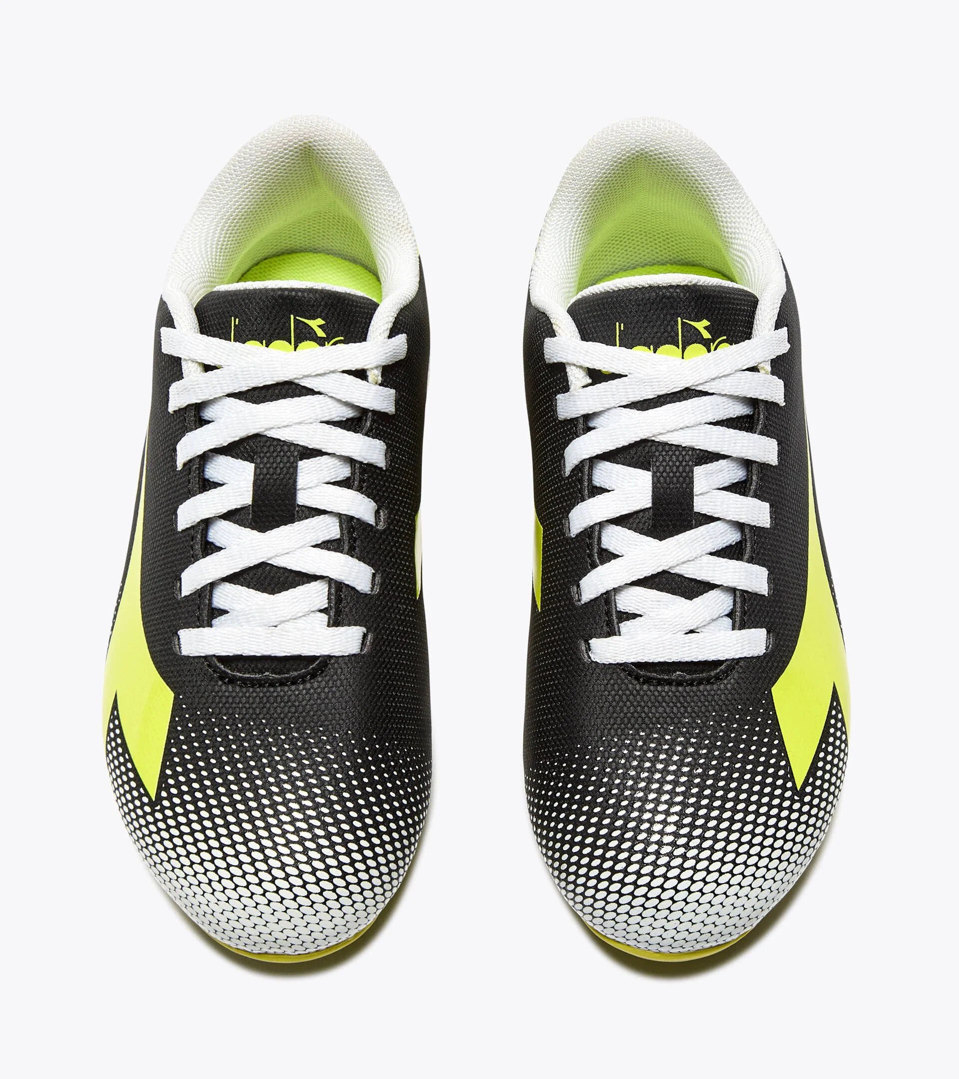 Diadora Pichichi 8 MD JR (negro/amarillo fluorescente)