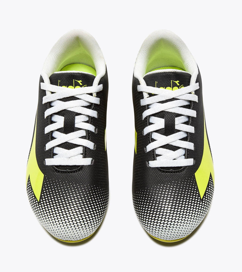 Diadora Pichichi 8 MD JR (black/fluorescent yellow)