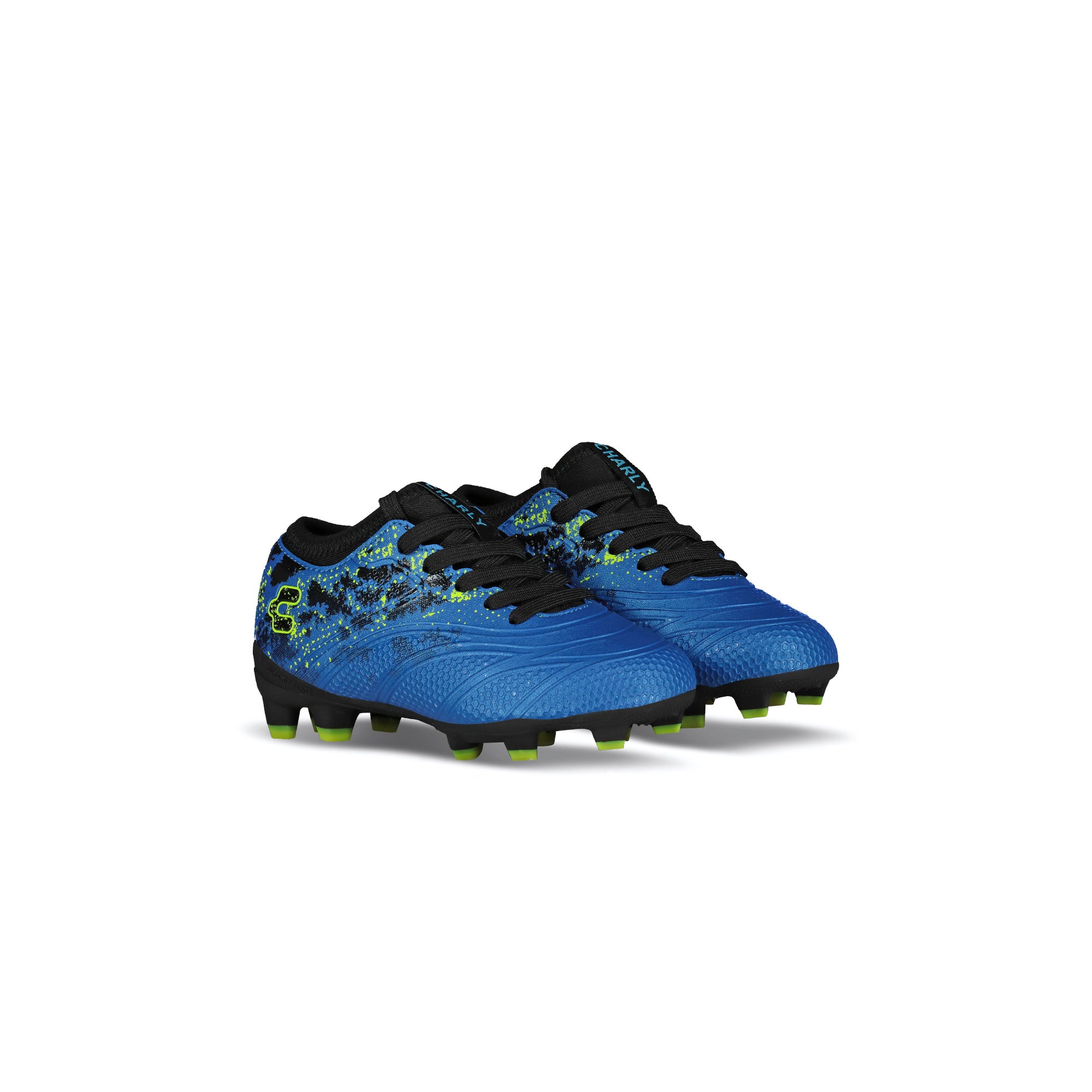 Botas de fútbol Charly Blaze Youth FG (azul/negro) 