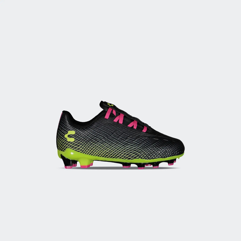 Charly Zinetik YT Soccer Cleats (black/fuchsia)