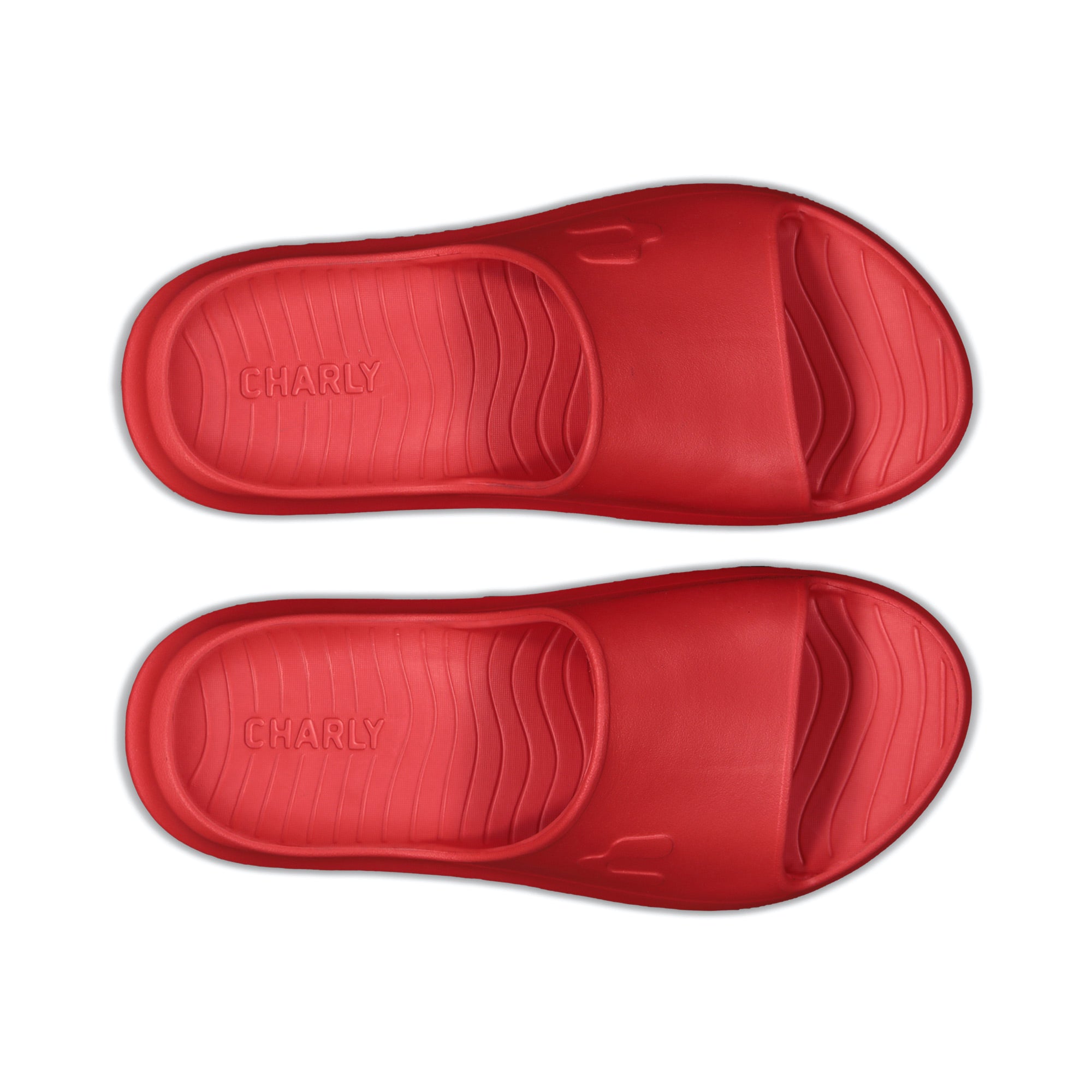 Sandalias Charly Shanda para hombre (rojas) 