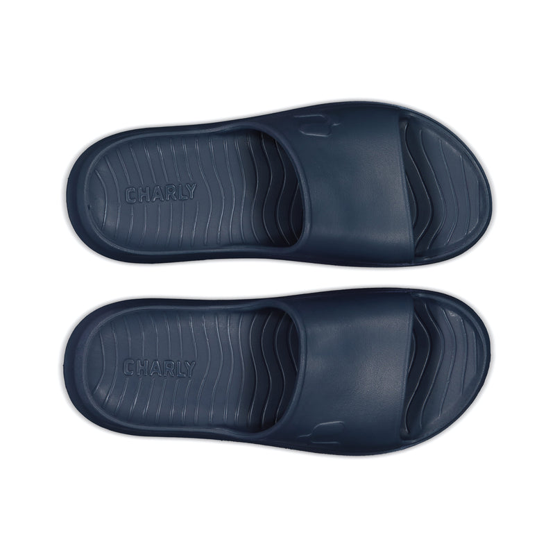 Charly Shanda Men's Sandal Slides (navy)