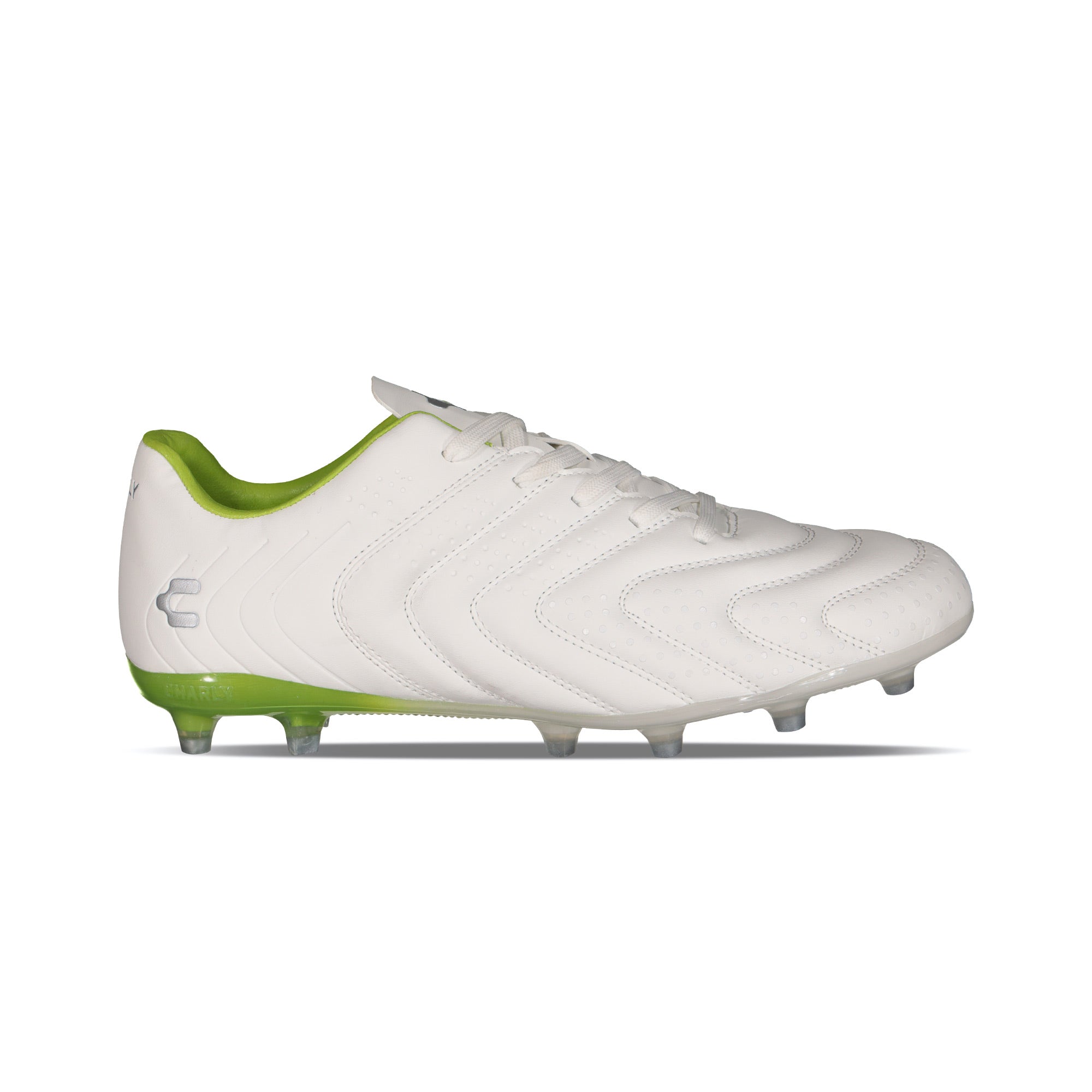 Botas de fútbol Charly Encore FG - Blanco/Verde