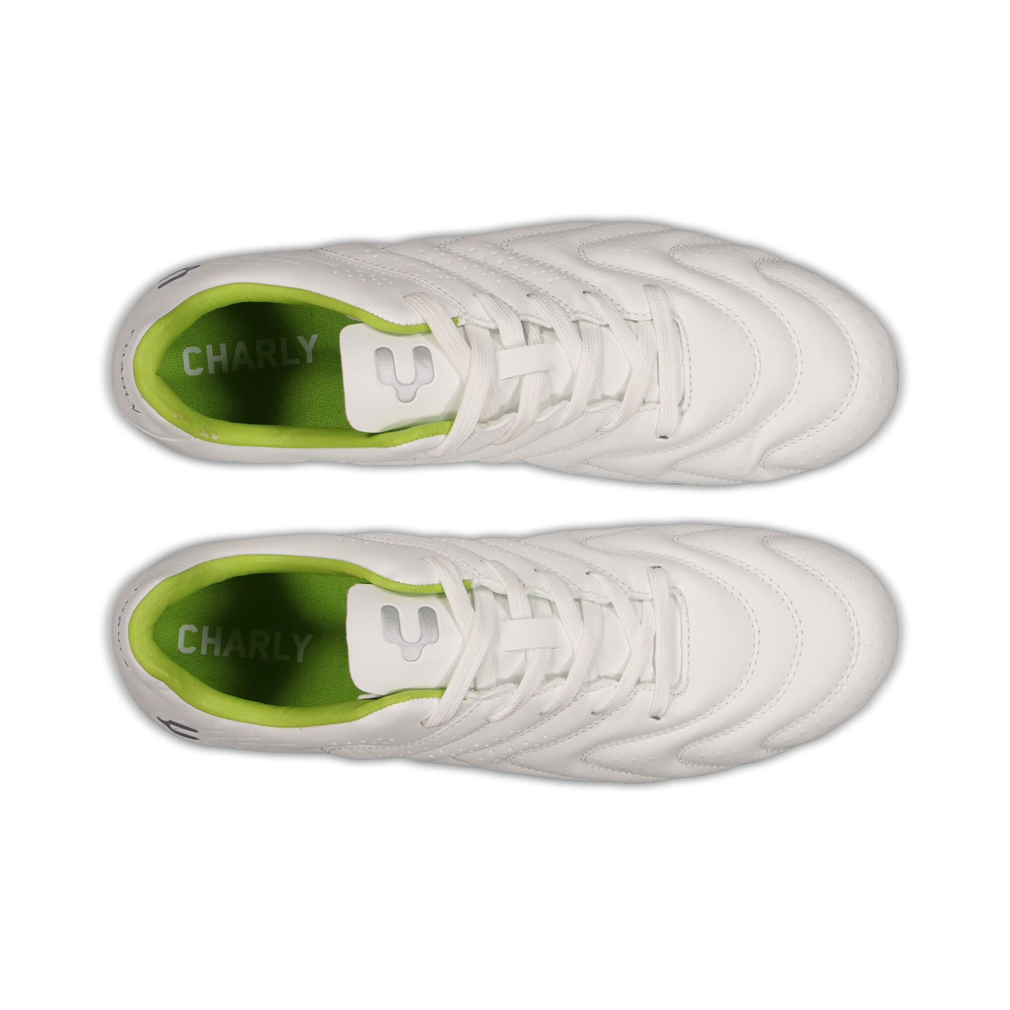 Botas de fútbol Charly Encore FG - Blanco/Verde