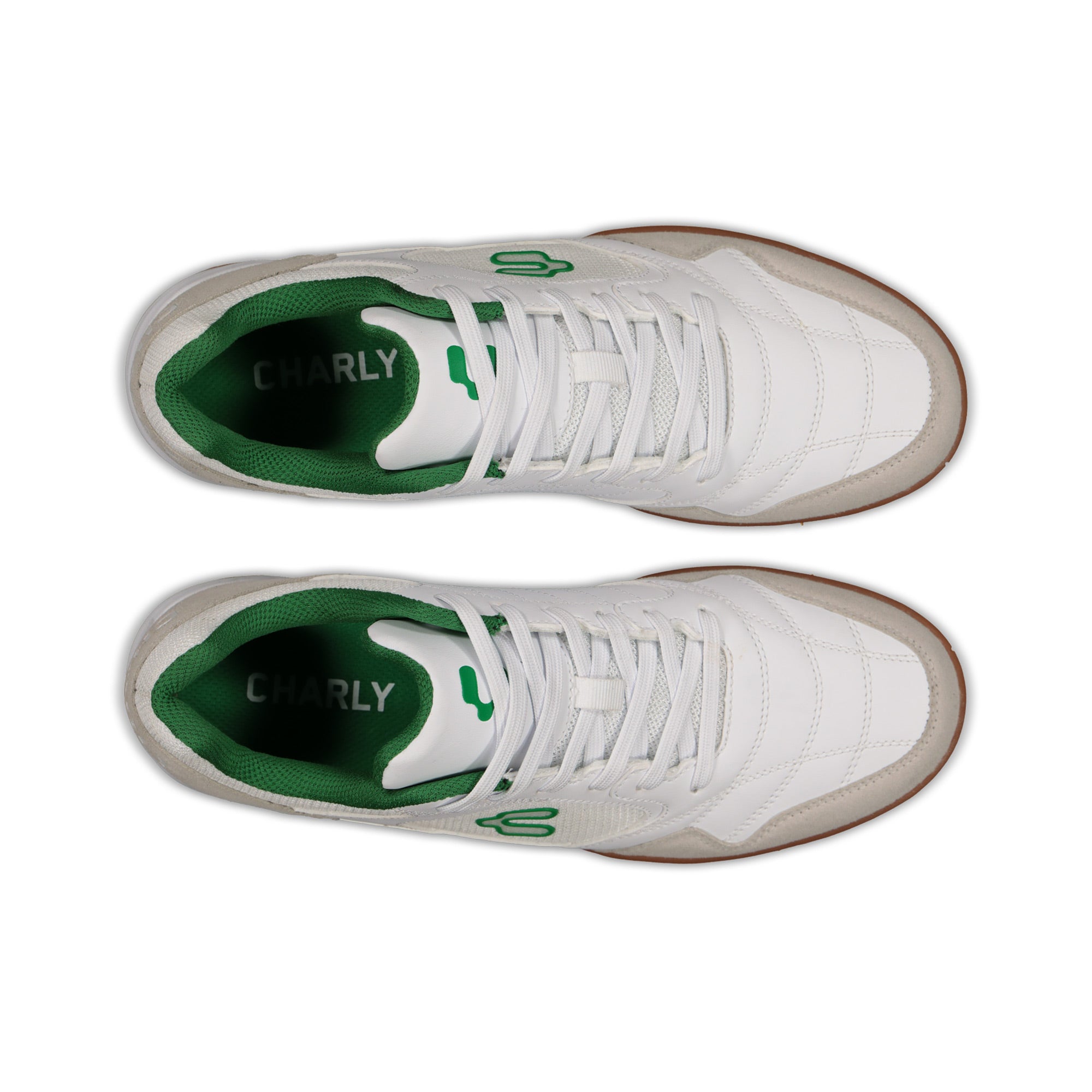 Zapatillas de fútbol sala Charly Cicero Sala - Blanco/Verde