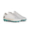 Charly Zinetik PFX Soccer Cleats (white/aqua)