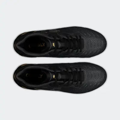 Charly Hot Cross 5.0 FG Soccer Cleats (black/gold)