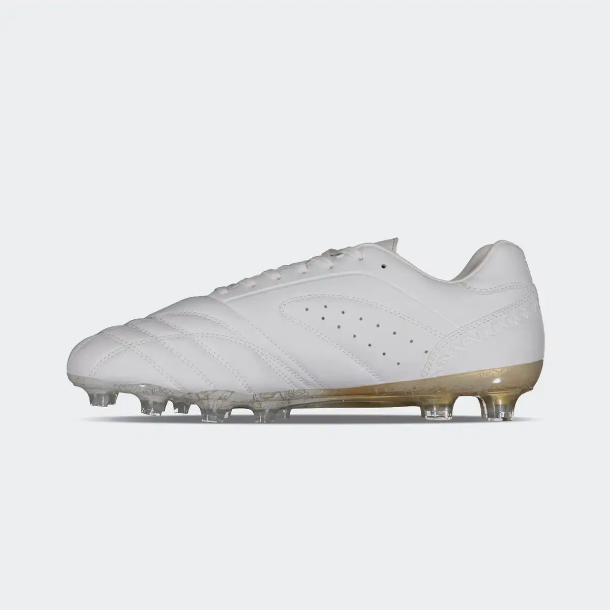 Charly Legendario 26 Select Soccer Cleats (white/gold)
