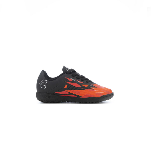 Charly Neovolution Select TF JR Youth Soccer Shoes- Black/Red