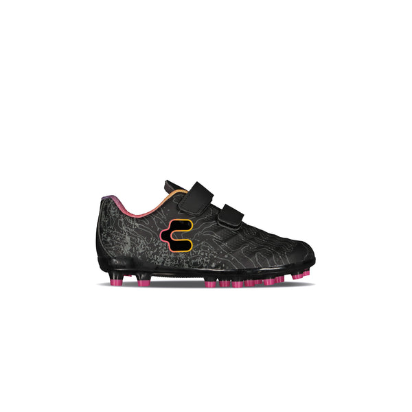 Charly Hotcross 2.0 Youth Soccer Cleats (black/multi)-Soccer Command